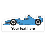 Name Label -  Car Custom Shape