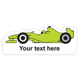 Name Label -  Car Custom Shape