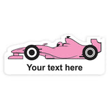 Name Label -  Car Custom Shape