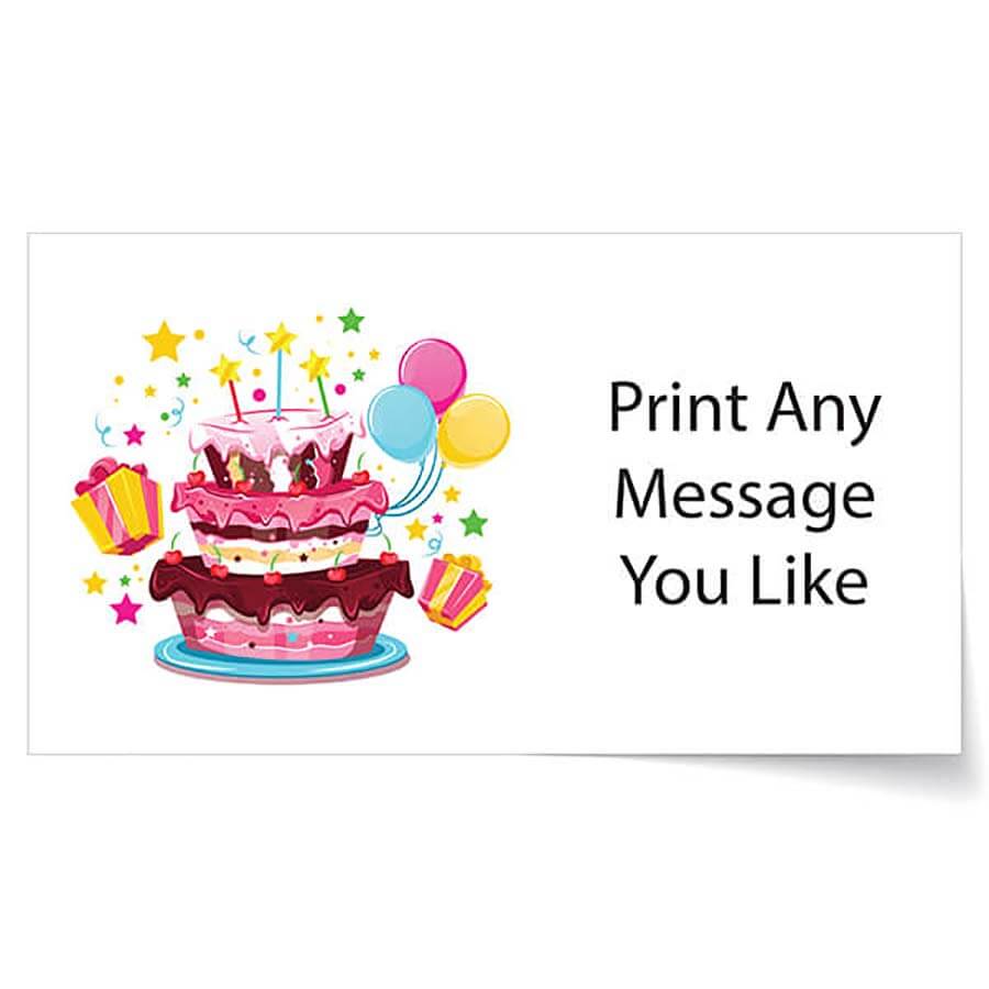 Transparent Label - Medium