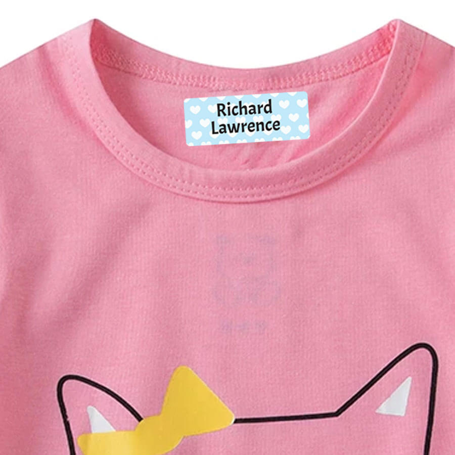 Iron-On Labels for School