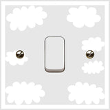 Cloud Theme Light Switch Vinyl Stickers