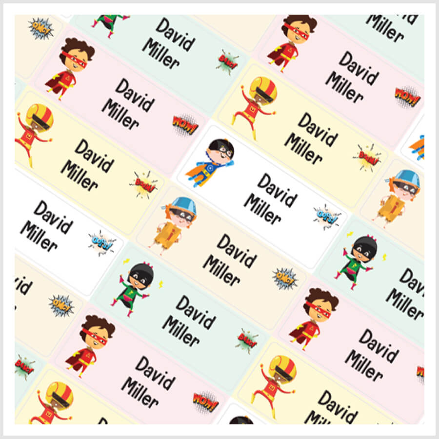Name Labels - Standard - Cute Designs