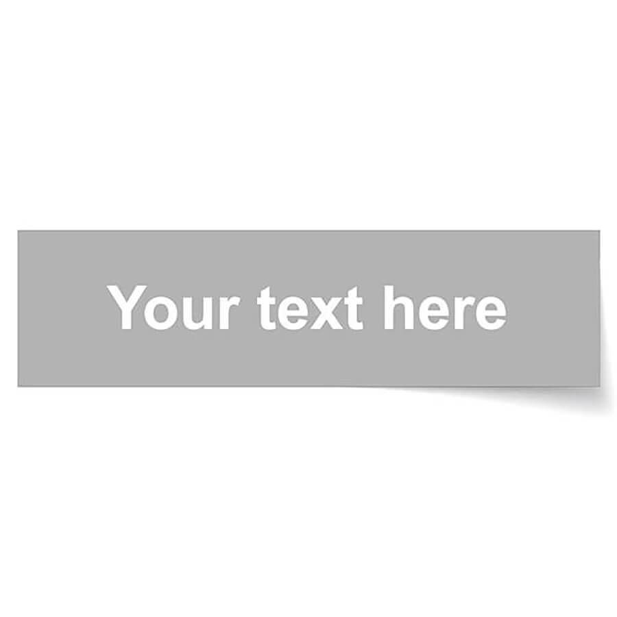 Name Labels - Plain Medium