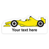 Name Label -  Car Custom Shape