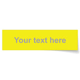 Name Labels - Plain Medium