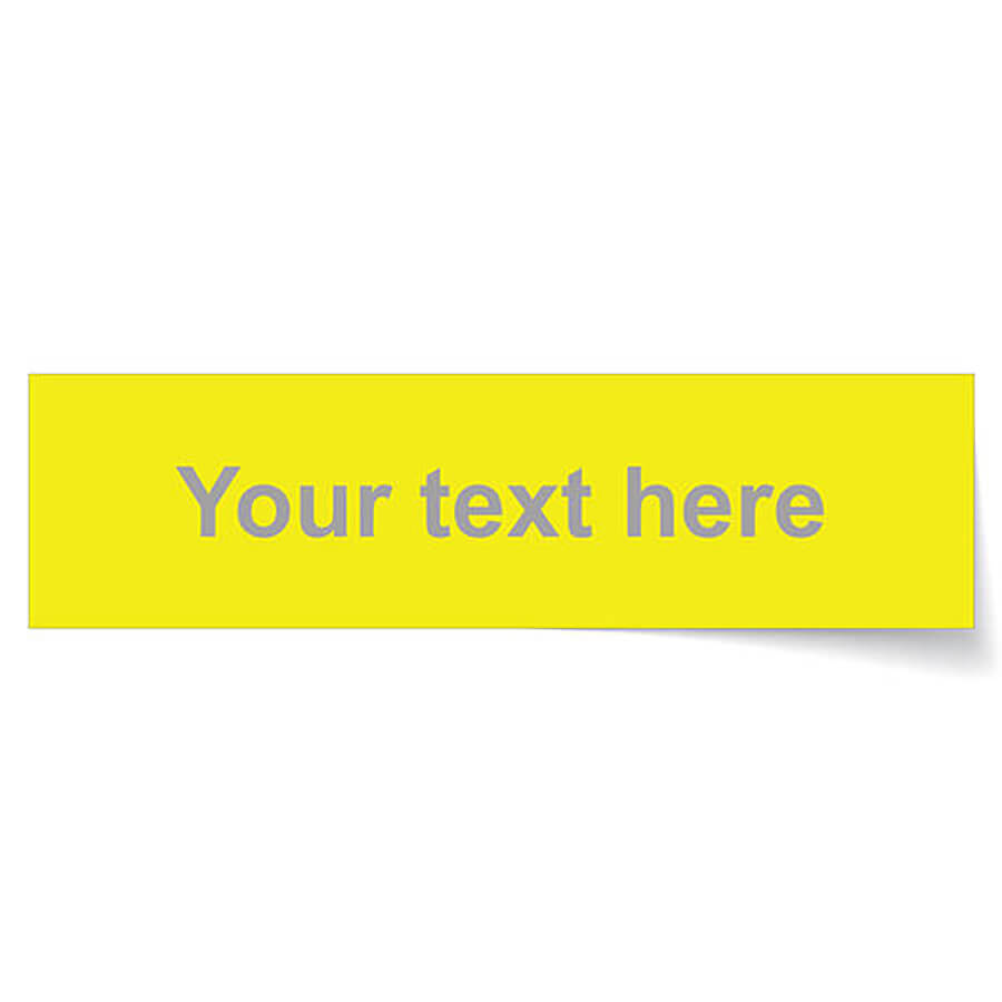 Name Labels - Plain Medium