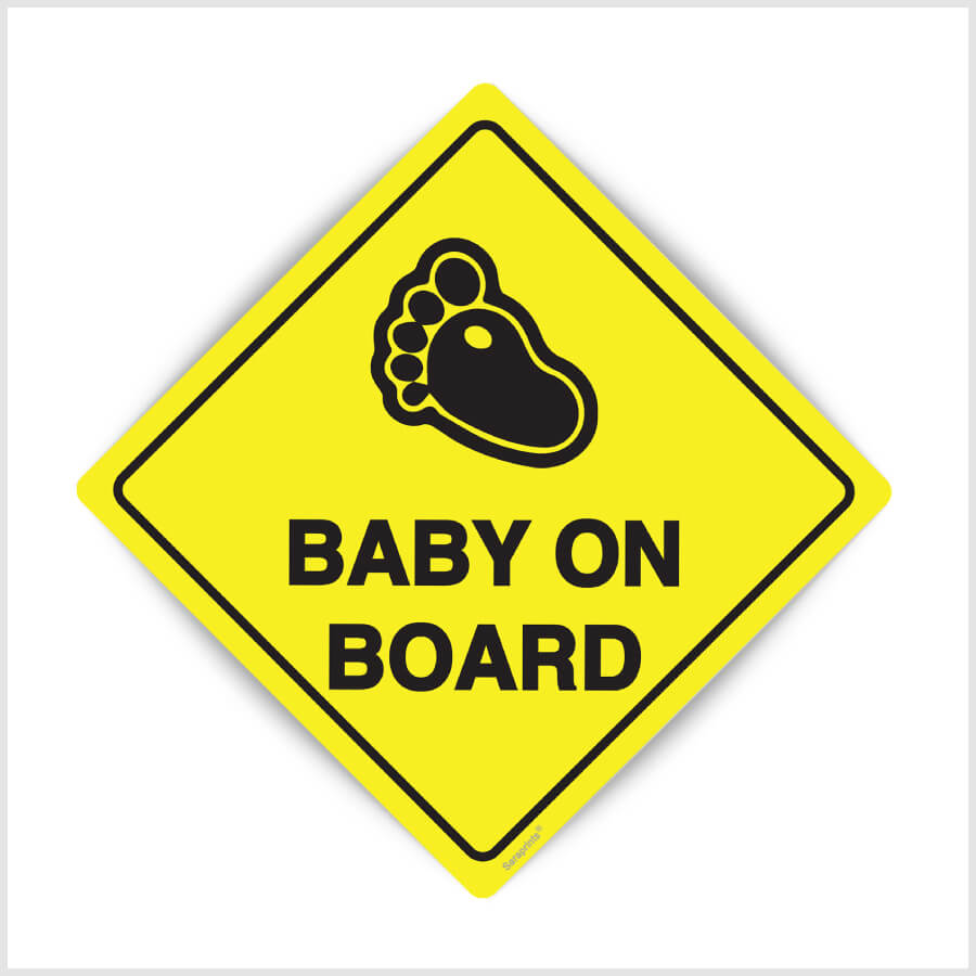 Baby On Board Sign Sticker