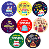 Cake theme Happy Birthday Stickers