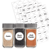 Spice Organizer Labels