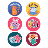 Well Done Reward Stickers