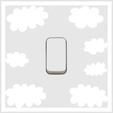Cloud Theme Light Switch Vinyl Stickers