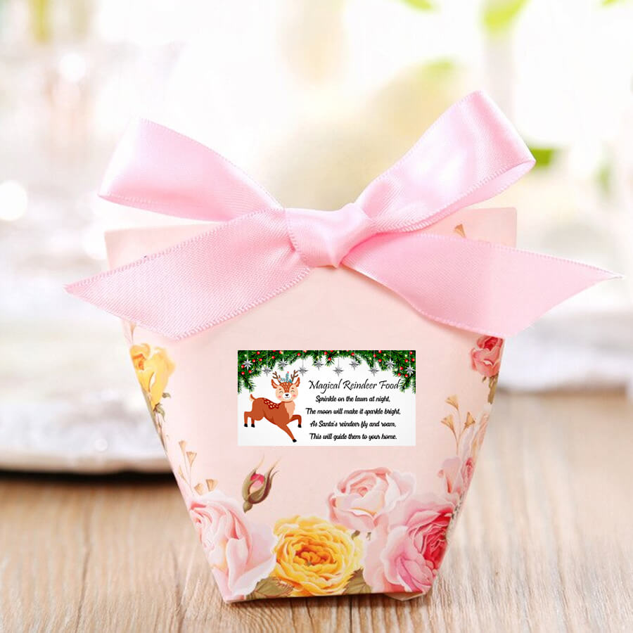 magic reindeer food labels