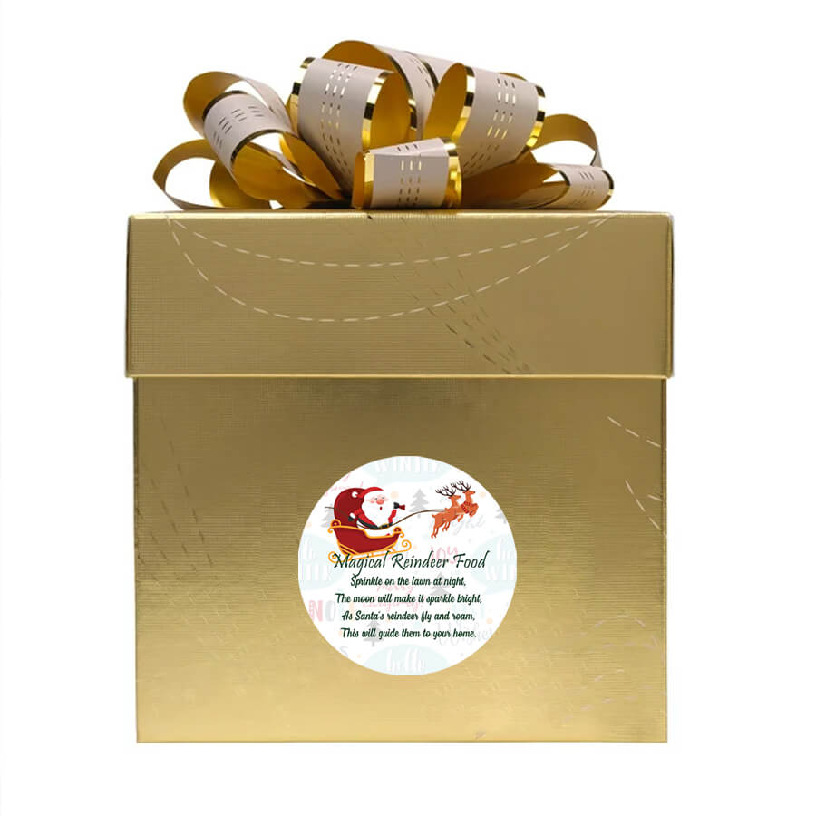 Magic reindeer food labels