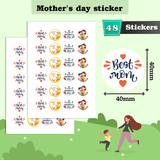 My best Mom Mother's Day Sticker