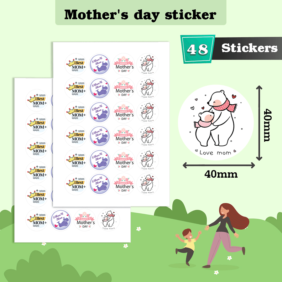 Best Mom Stickers