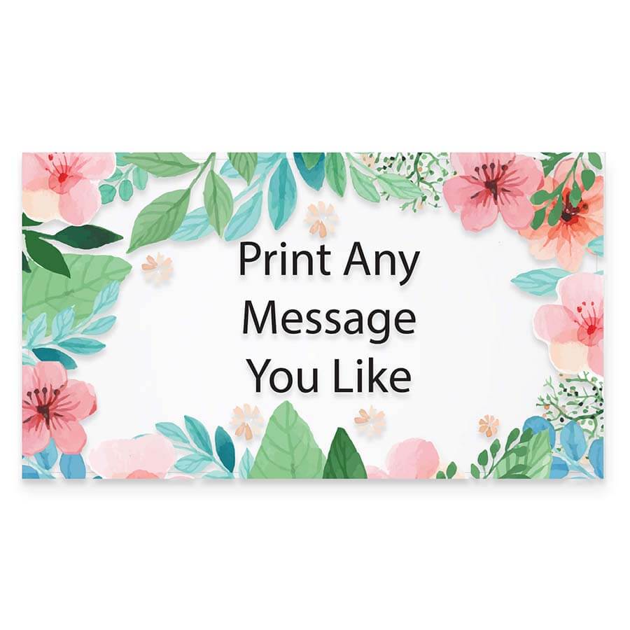 Transparent Label - Medium