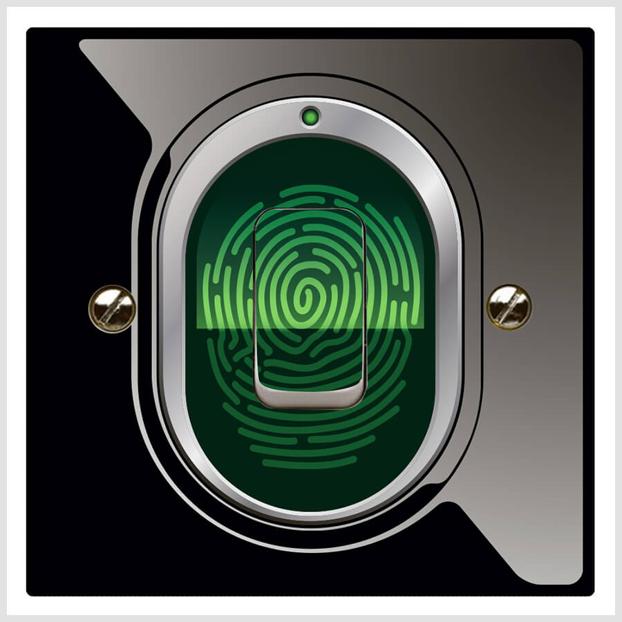 Whimsical Thumbprint Light Switch Stickers