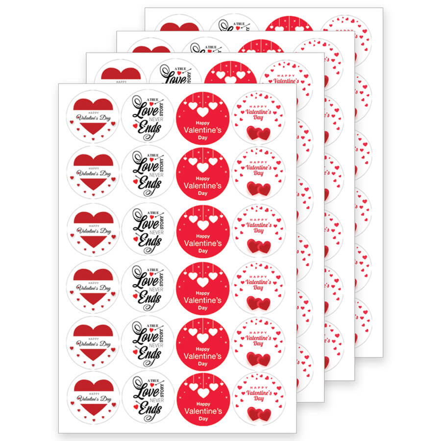 Happy Valentine's Day Stickers
