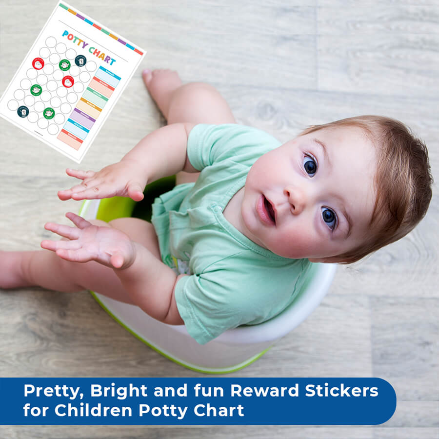 Potty Training Reward Stickers for Kids