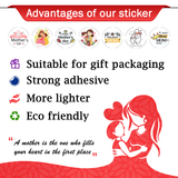 Birdie and Bear Mother's Day Sticker