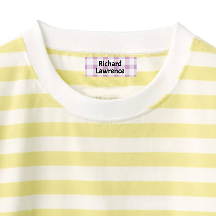 Label for School Uniform