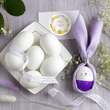 Cute bunny Easter Sticker