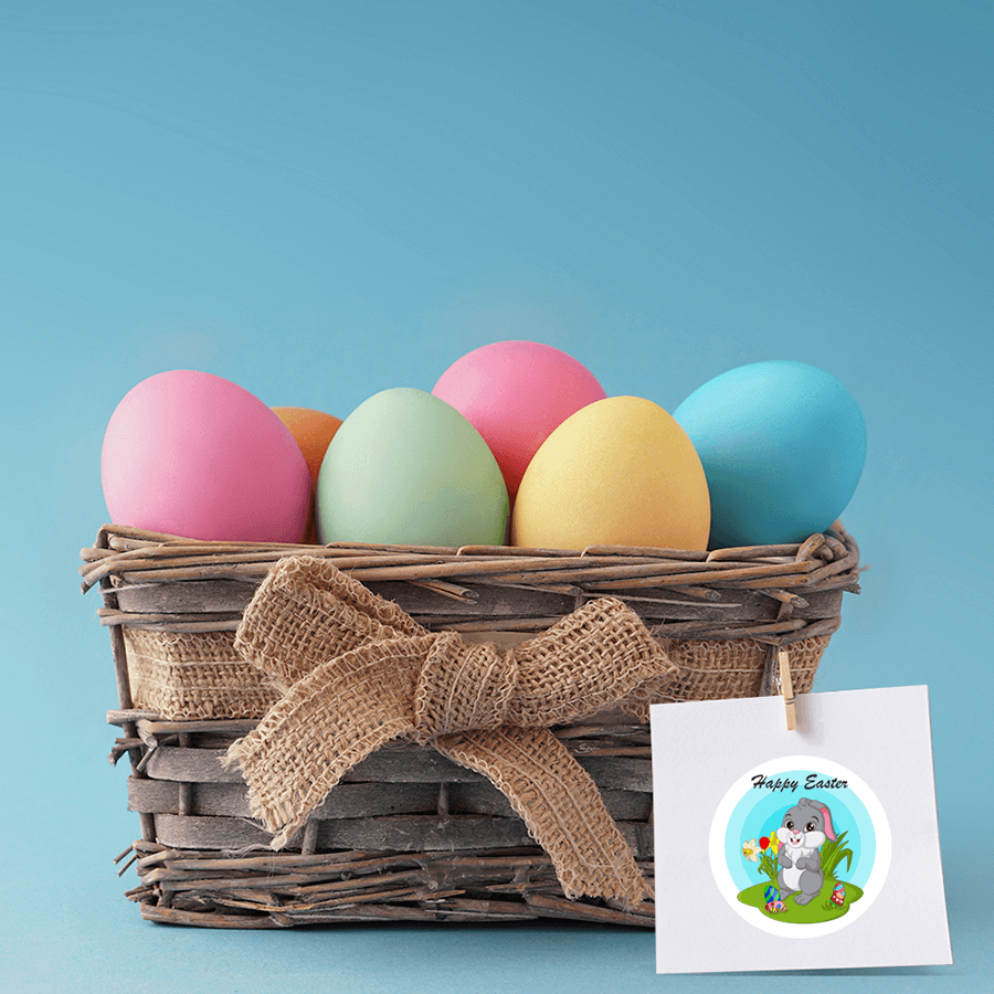 Happy Easter Stickers