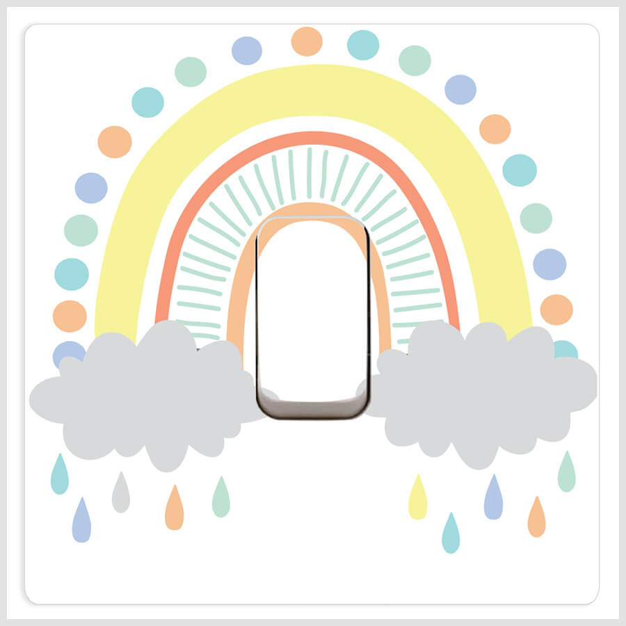 Rainbow Switch Stickers