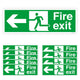 Fire exit left