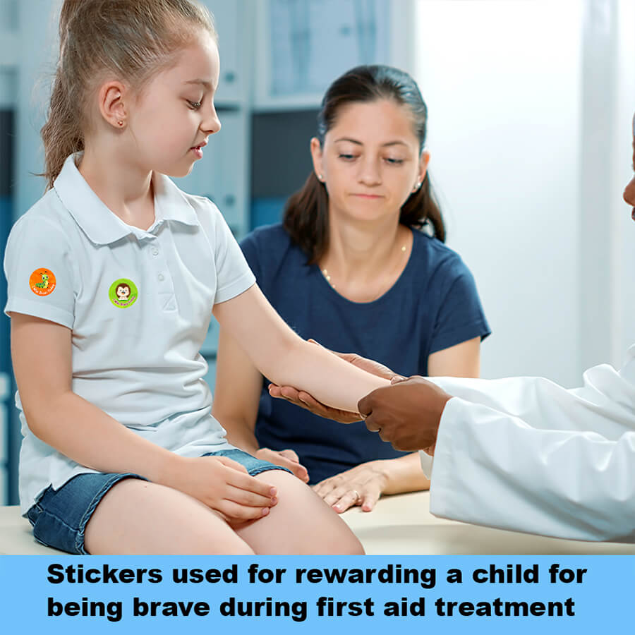Bravery Reward Stickers