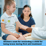 Bravery Reward Stickers