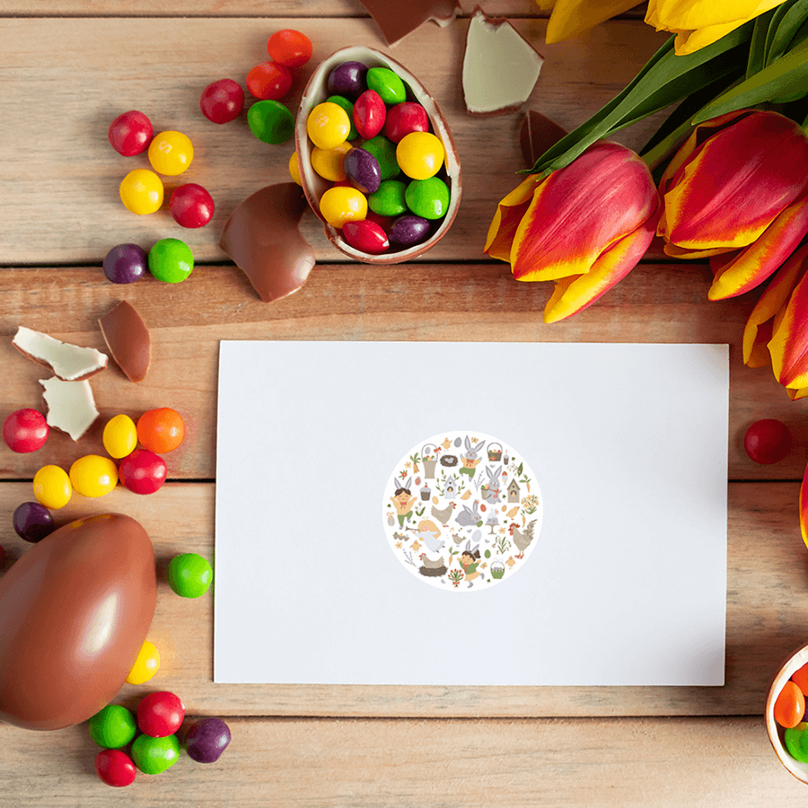 Easter sticker for kids