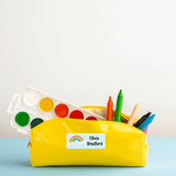 Rainbow name sticker