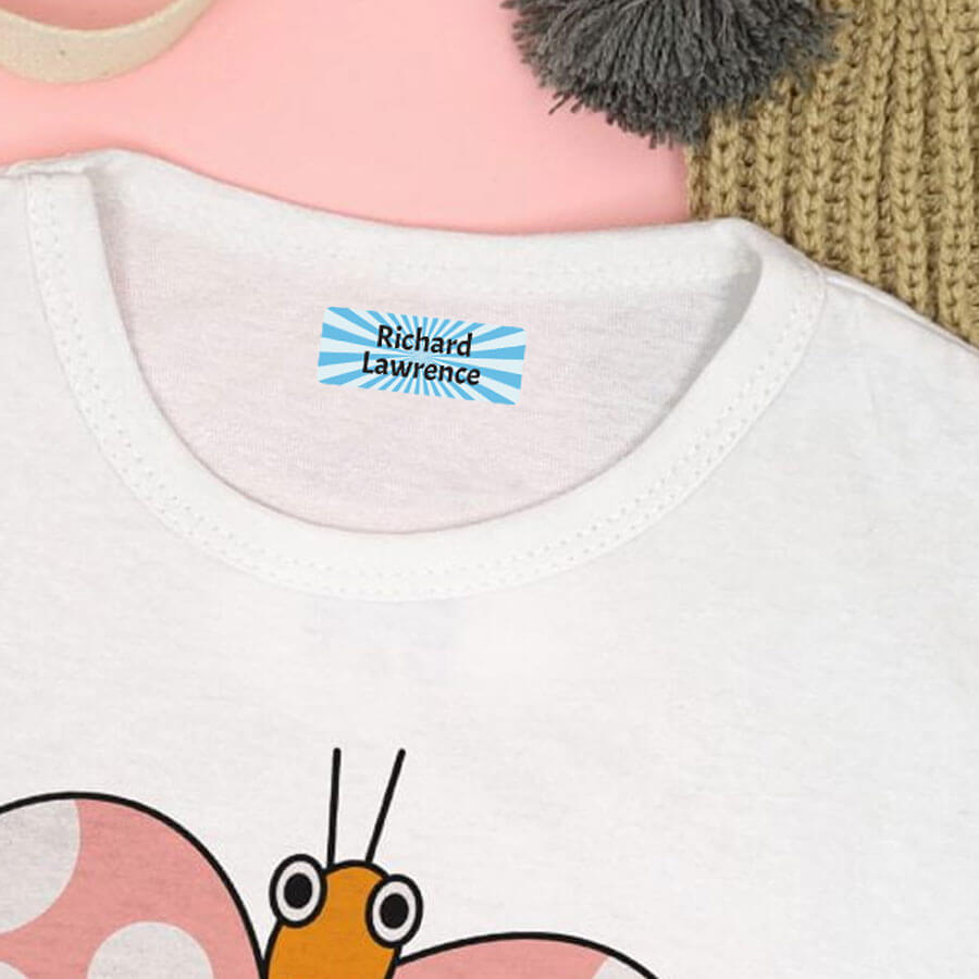 Printed Iron-On Labels