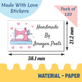 Personalised Handmade Product Tags and Stickers