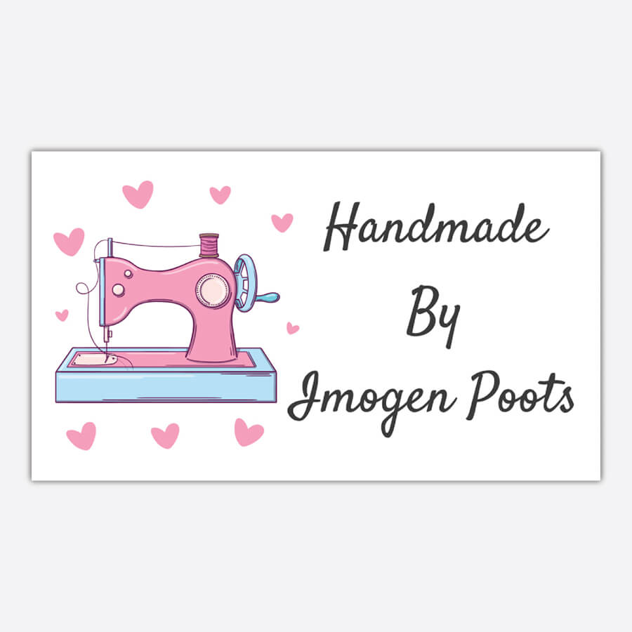 Personalised Handmade Product Tags and Stickers
