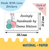 Personalised Handmade Product Tags and Stickers