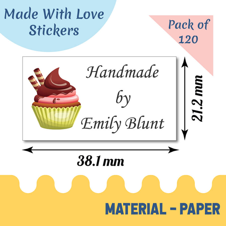 Personalised Business Name Stickers