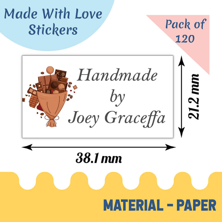 Personalised Business Name Stickers