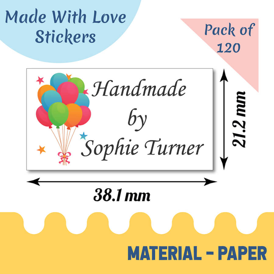 Personalised Handmade Stickers