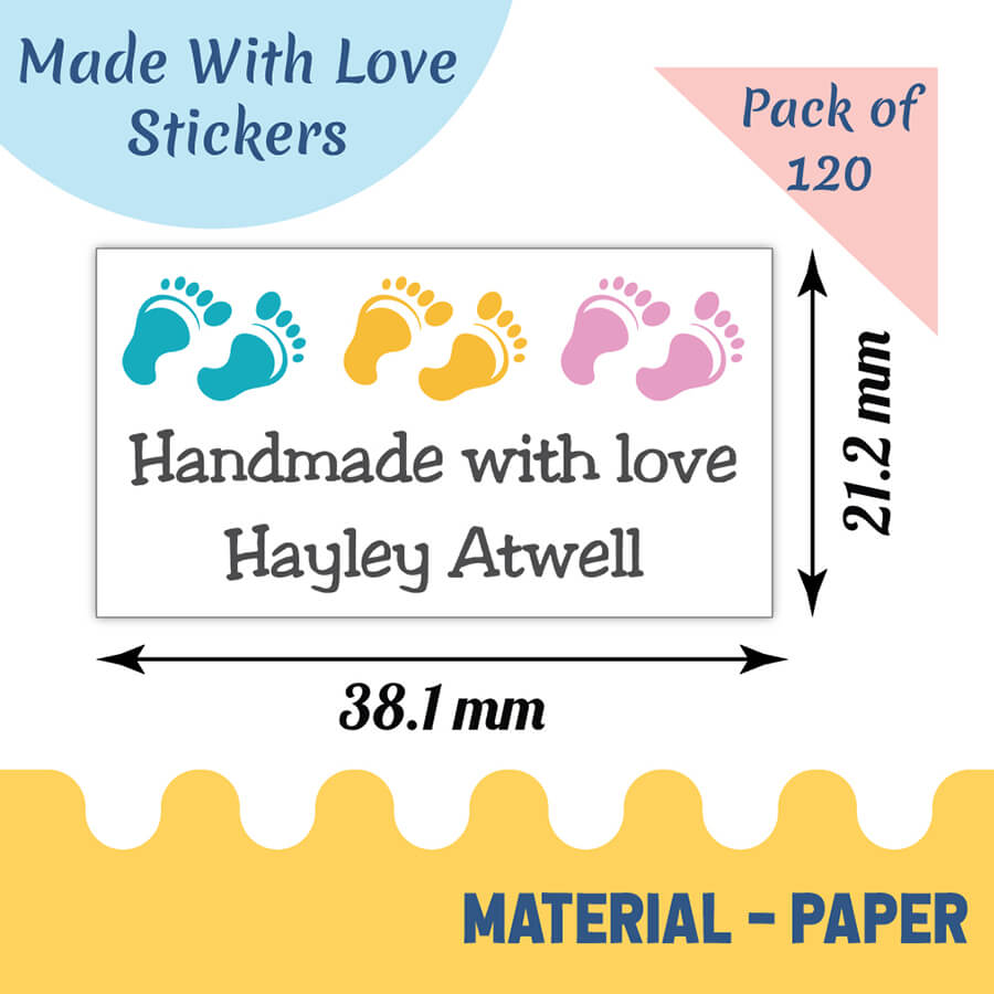 Personalised Handmade Stickers