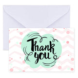 Elegant Thank You Postcards
