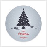 Holiday tree stickers