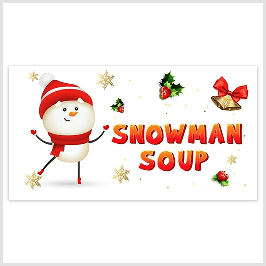 Snowman Soup Christmas gift