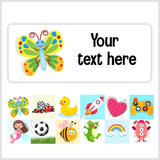 Alligator name label