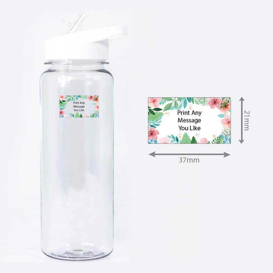 Transparent Label - Medium