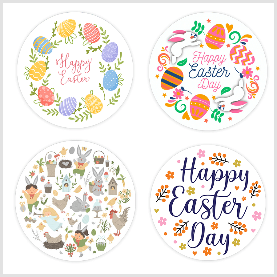 Easter sticker for kids