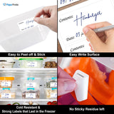 Freezer Labels