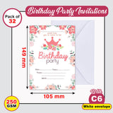 Childerns Birthday Invitation Cards